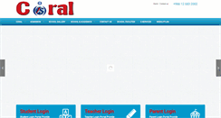 Desktop Screenshot of coralschool.net