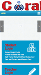 Mobile Screenshot of coralschool.net
